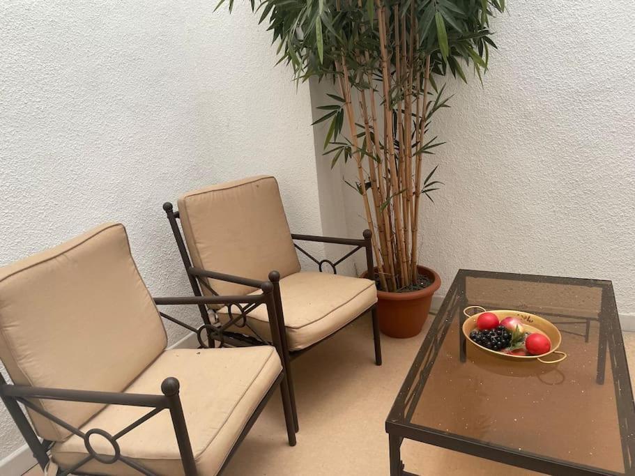 Studio N•2 Avec Patio En Plein Coeur De La Ville Bagnères-de-Bigorre Eksteriør billede