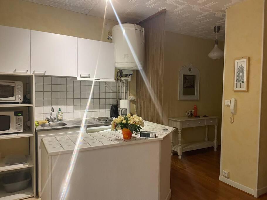 Studio N•2 Avec Patio En Plein Coeur De La Ville Bagnères-de-Bigorre Eksteriør billede
